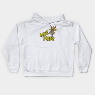 Hee Haw <> Graphic Design Kids Hoodie